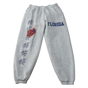 Travis Scott x Mictchell & Ness Florida Gators Sweatpants Heather Grey LG 30x29